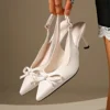 43aa5bbc-19aa-4f03-9d11-f242ef149d7e Elegant Pointed-Toe Stilettos with Bow Detail