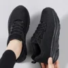 Women's White Breathable Mesh Sneakers
