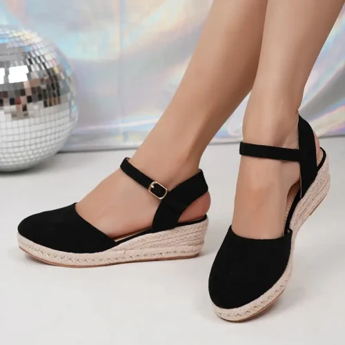 Solid Color Women's Summer Sandals