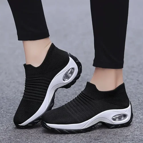 Women's All-Season Slip-On Cushioned Sneakers